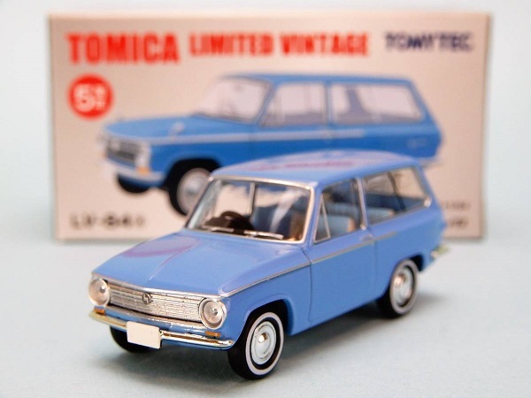 タカラトミー LV-84a ファミリア 800バン DX （水色） （1/64スケール 
