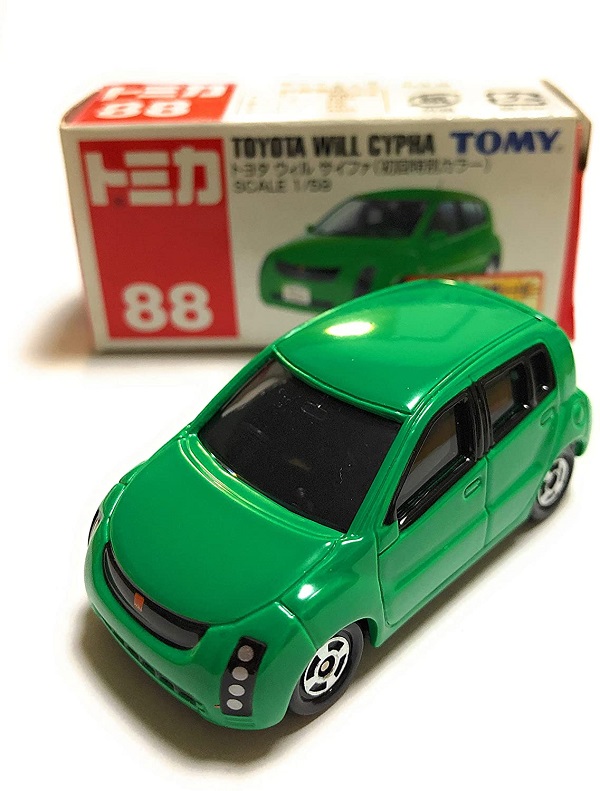 トミカ　ウィル タカラトミー No.88 トヨタ ウィル サイファ （箱） （1/59スケール