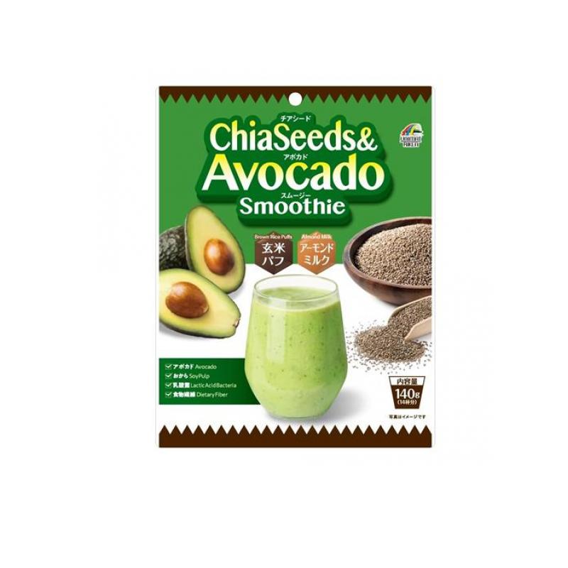 2980 иен и больше . заказ возможность Uni коврик li талон chia seed &amp; авокадо смузи 140g (14 кубок минут ) (1 шт )