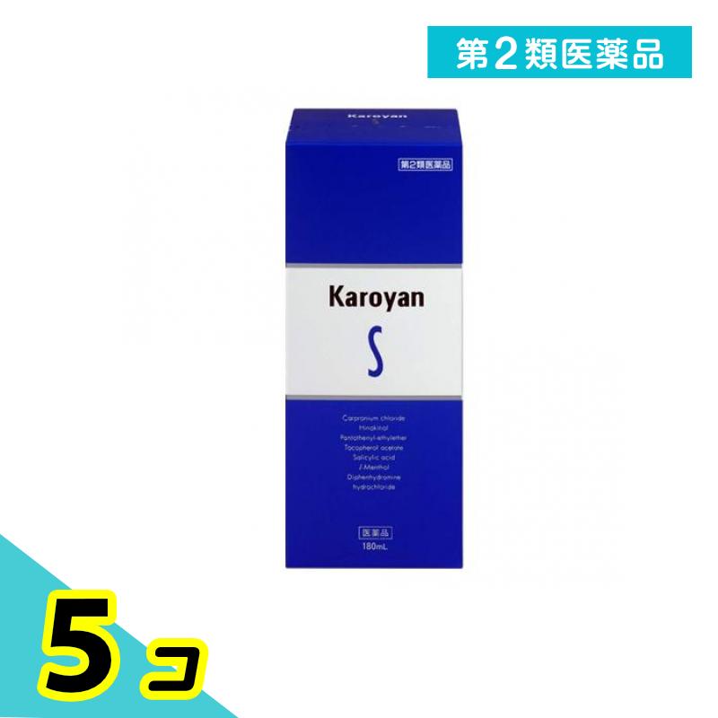 第一三共ヘルスケア カロヤンS 180mL × 5本 （第2類医薬品） KAROYAN 男性用育毛剤の商品画像