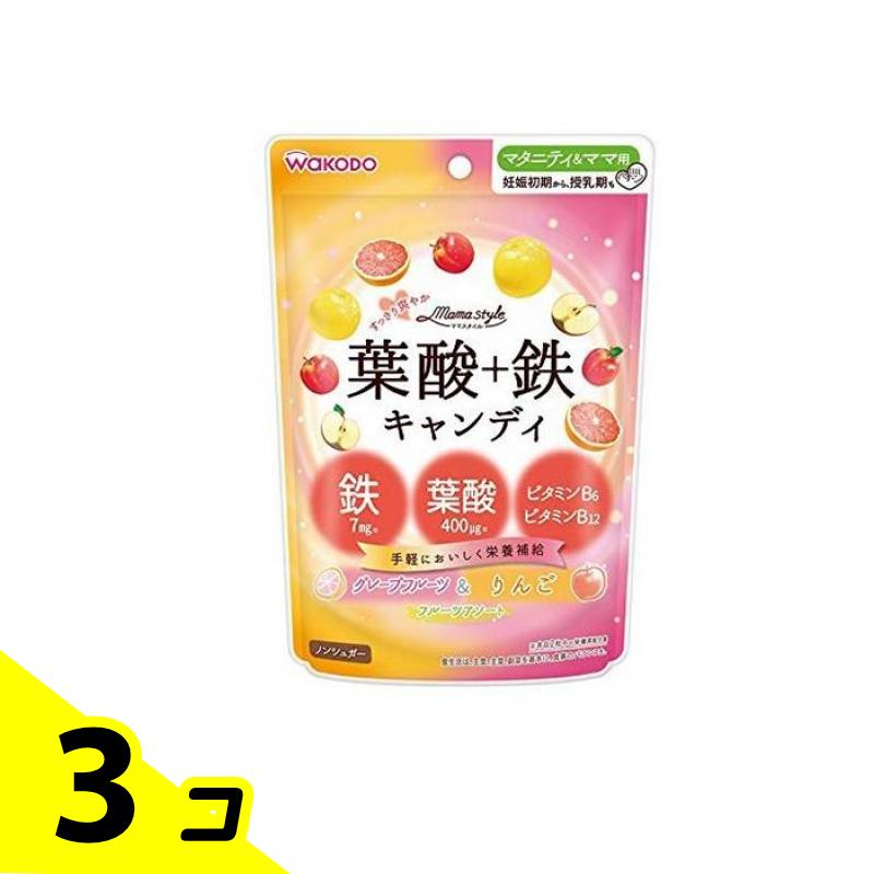  mama style folic acid + iron candy 78g 3 piece set 