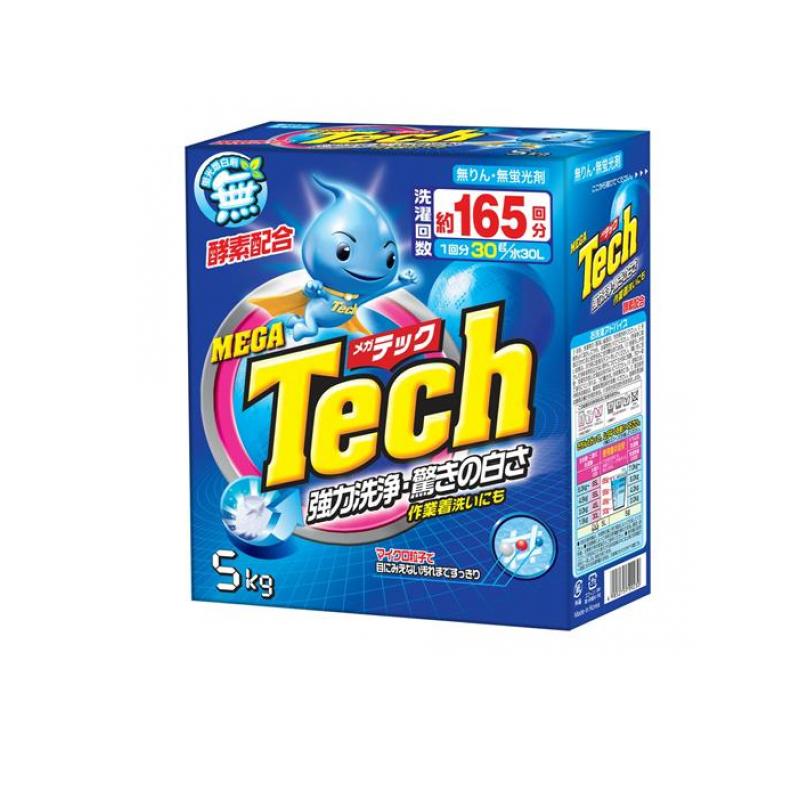 MEGA Tech mega Tec большой моющее средство 5kg ( примерно 165 выпуск ) (1 шт )