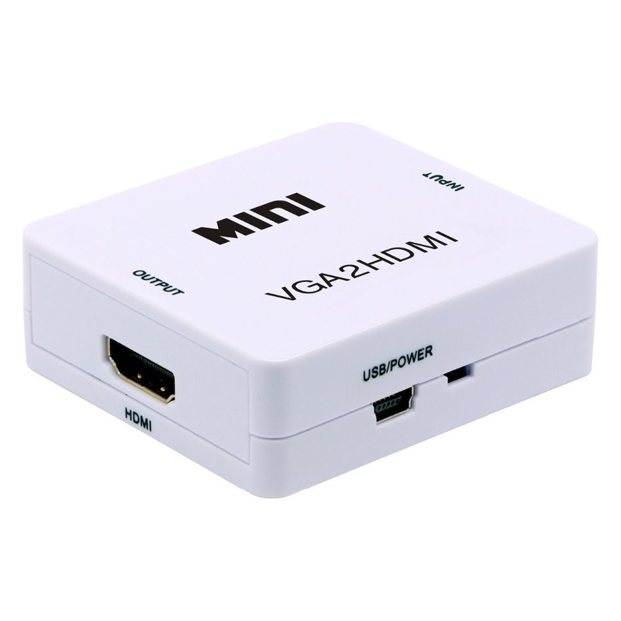 [ универсальный конвертер ] VGA[PC/DVD] из HDMI[TV/ монитор ]. мощность делать поэтому. изменение конвертер коннектор [VGA2HDMI]