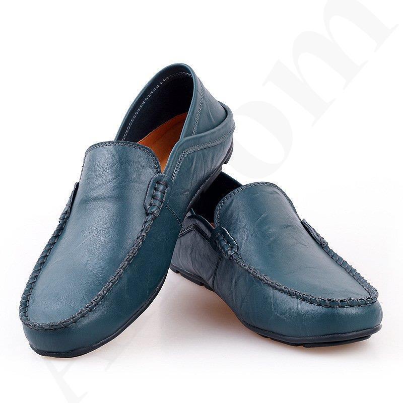  Loafer мужской джентльмен обувь мокасины casual бизнес софт Flat подошва кожа обувь low cut потертость po2way надеть обувь ... предотвращение скольжения 