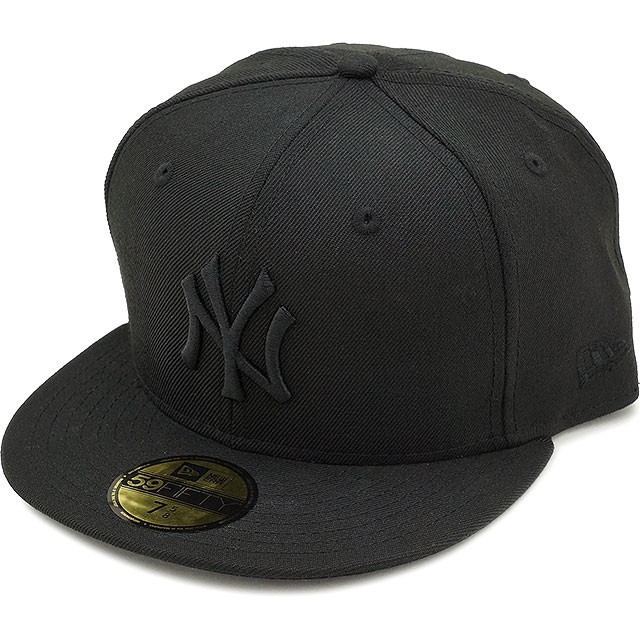 ニューエラ 59フィフティー MLB ニューヨーク・ヤンキース 11308579（ブラック/ブラック） メンズキャップの商品画像