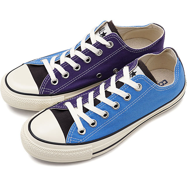 新品】27 5cm オールスター US CC OX ブルー/ブラック/パープル U S