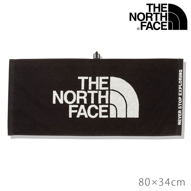  The North Face THE NORTH FACE cotton comfort towel M NN22101-K FW22 Comfort Cotton Towel M TNF outdoor sport towel black 