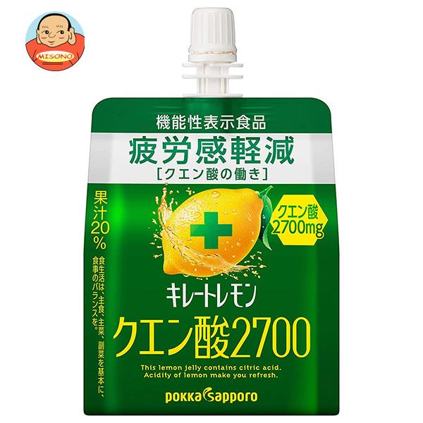 poka Sapporo torn - Toremo n citric acid 2700 jelly [ functionality display food ] 165gpauchi×30 pcs insertion 
