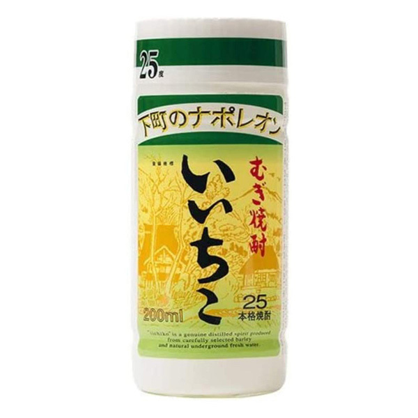 いいちこ 麦焼酎 いいちこ 25度 200mlペットカップ 1本 いいちこ25度 焼酎 麦焼酎の商品画像