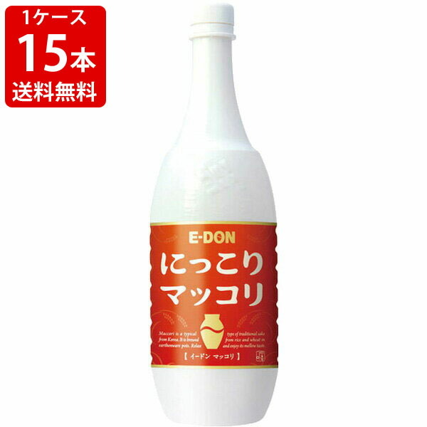 E-DON イードン にっこり マッコリ 1L×15本 韓国酒、マッコリの商品画像