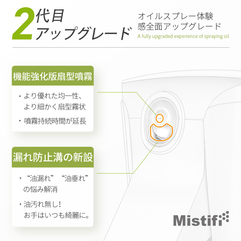 Mistifi Misty fi высокофункциональный масло спрей 150ml пустой контейнер день Kiyoshi MCT масло 100% 85g