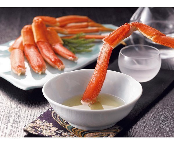 カニ酢で食べるイメージ画像