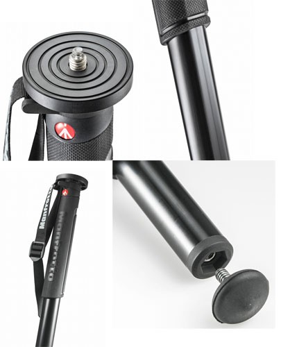 [ выдерживающий . -слойный 8kg] Manfrotto #MPMXPROA4 XPRO monopod+ aluminium одна ножка 4 уровень 