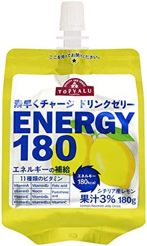  top burr . promt Charge drink jelly si Chile a production lemon taste 180g × 24 piece 1 case l 11 kind. vitamin l #30 l [TOPVALU]