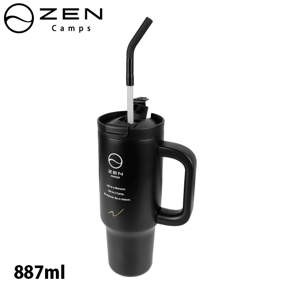 ZEN Camps ストロー付きタンブラー 887mlの商品画像