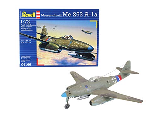 レベル ドイツ メッサーシュミット Me262A-1a（1/72スケール 04166） ミリタリー模型の商品画像