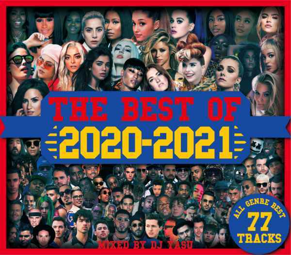 最優秀2020年ベスト盤CD！ 洋楽CD MixCD The Best Of 2020-2021 -All Genre Best 77Tracks- / DJ Yasu【M便 2/12】