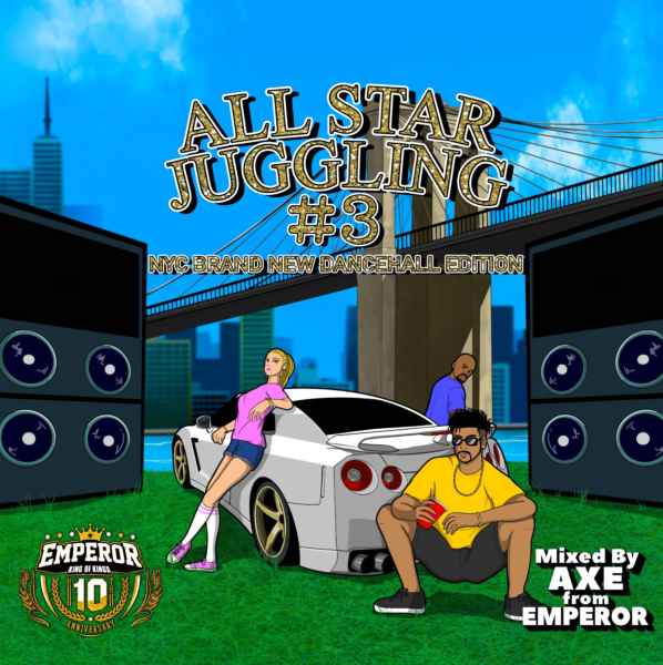 人気のBrand New Mixシリーズ！ 洋楽CD MixCD All Star Juggling Vol.3 / mixed by Axe from Emperor【M便 1/12】