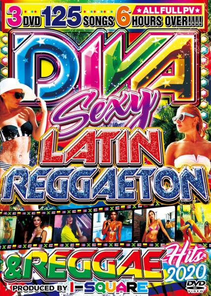 3枚組 2020 PV集 フル収録 セクシー ラテン レゲトン ピットブル シャキーラDiva Sexy Latin Reggaeton ＆ Reggae Buzz Hits 2020 / I-Square