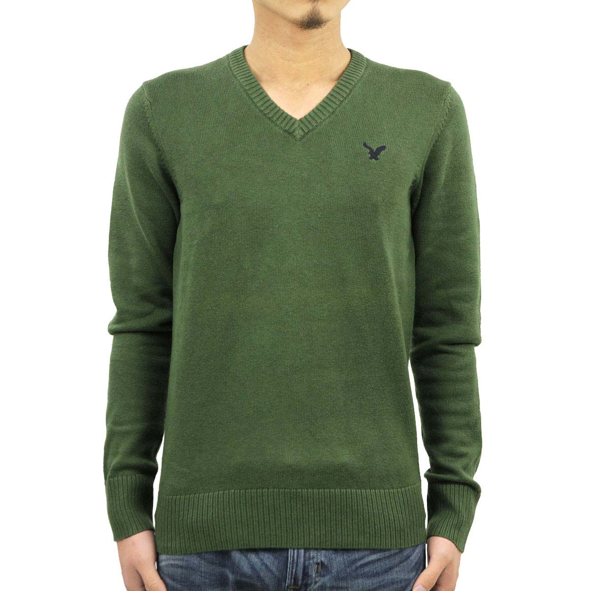 アメリカンイーグル セーター メンズ 正規品 American Eagle Vネックセーター Ae グリーン 1144 9384 父の日 ギフト プレゼント インポートセレクトショップ Mixon 通販 Yahoo ショッピング