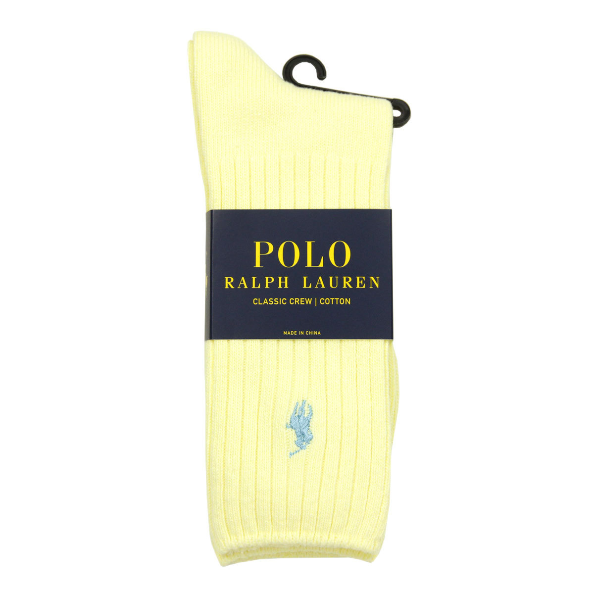 ポロ ラルフローレン 靴下 メンズ 正規品 Polo Ralph Lauren クルー丈 ビジネスソックス ワンポイント刺繍 Cotton Rib Single Sock Soft Yellow 744 Soft Yellow インポートセレクトショップ Mixon 通販 Yahoo ショッピング