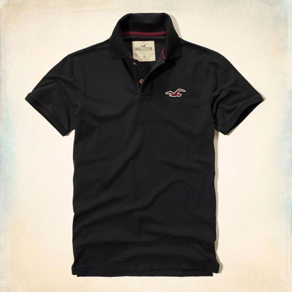 ホリスター ポロシャツ メンズ Hollister 信憑 正規品 半袖contrast Slim Icon Fit 321 364 0508 230 Polo