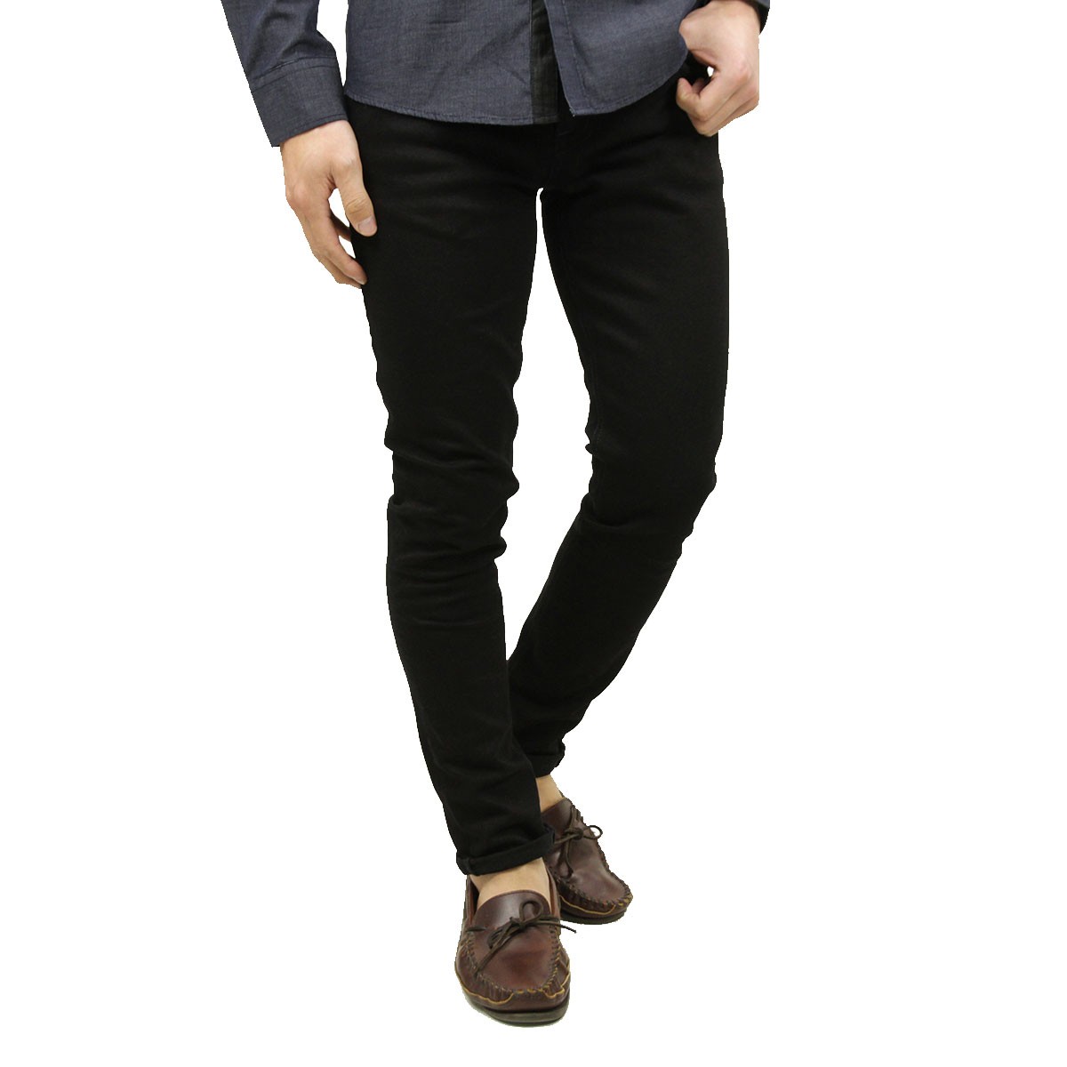 ヌーディージーンズ スキニーリン メンズ Nudie Jeans 正規販売店 Skinny Lin 992 Black B 父の日 ギフト プレゼント インポートセレクトショップ Mixon 通販 Yahoo ショッピング