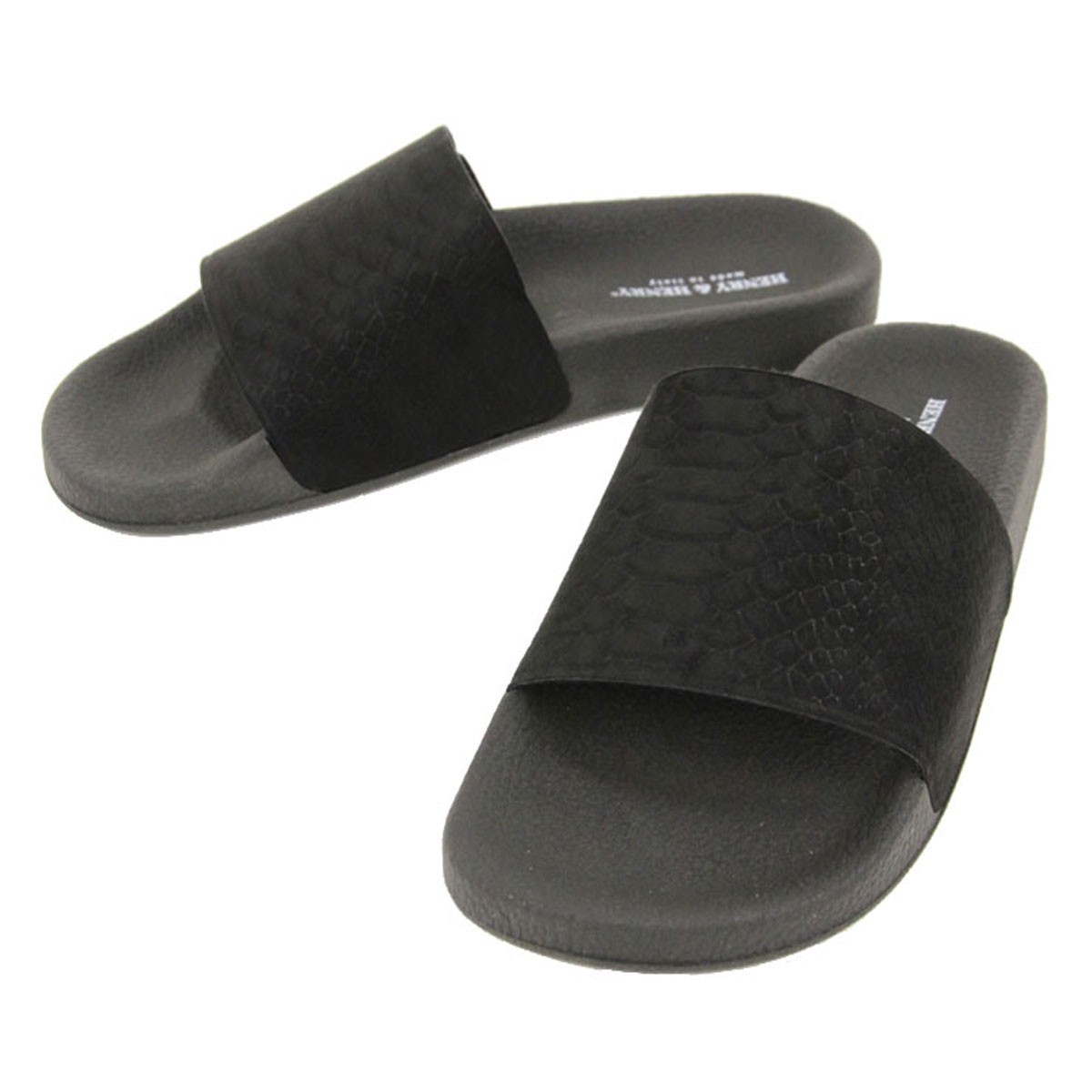 ヘンリーアンドヘンリー Henry Henry 正規販売店 サンダル 180 Crotalo Shower Sandal Crotalo Nero インポートセレクトショップ Mixon 通販 Yahoo ショッピング