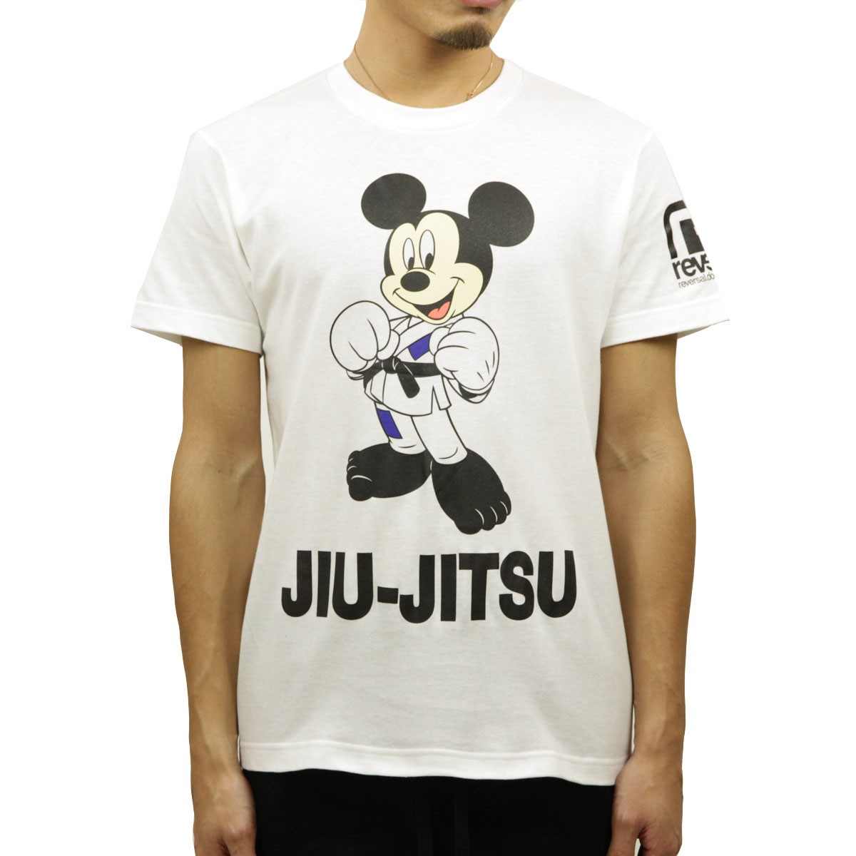 リバーサル Tシャツ メンズ 正規販売店 Reversal 半袖tシャツ ミッキーマウスデザイン 柔術 クルーネック Mickey Mouse Jiu J 父の日 ギフト プレゼント インポートセレクトショップ Mixon 通販 Yahoo ショッピング