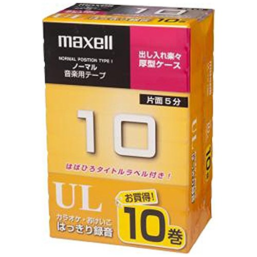 カセットテープ 10分 10巻 UL-10 10Pの商品画像