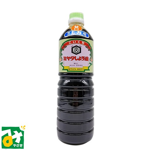 宮田本店 ミヤタしょう油 さしみ用 ペットボトル 1L×1本 刺身醤油の商品画像