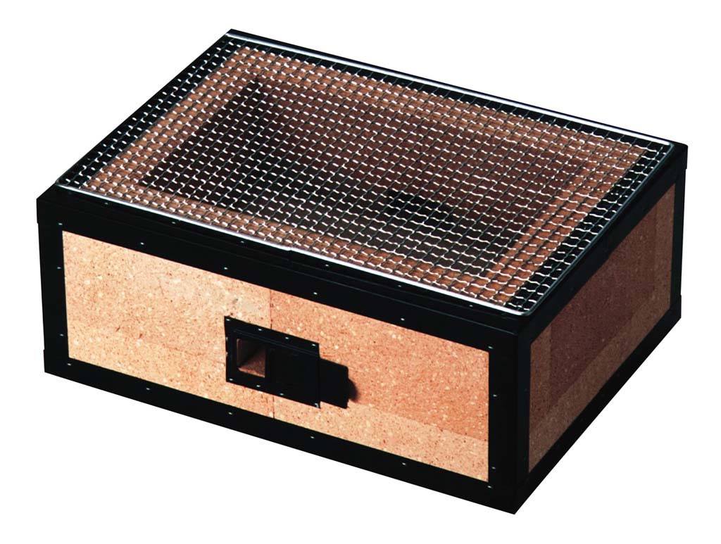 永田金網製造 キンカ バーベキューコンロ（角型）B-4 七輪 - 最安値