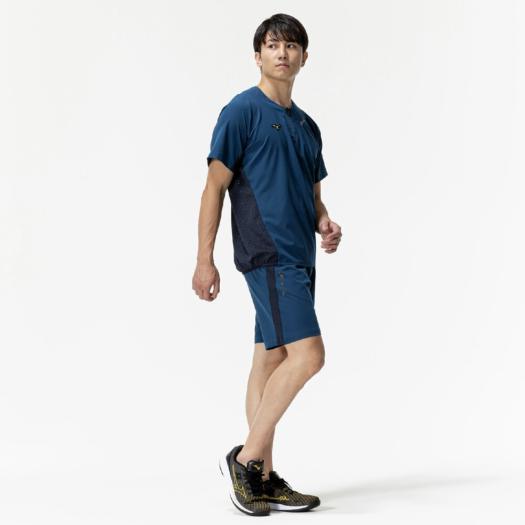  Mizuno официальный Mizuno Pro тренировка шорты унисекс голубой опал 