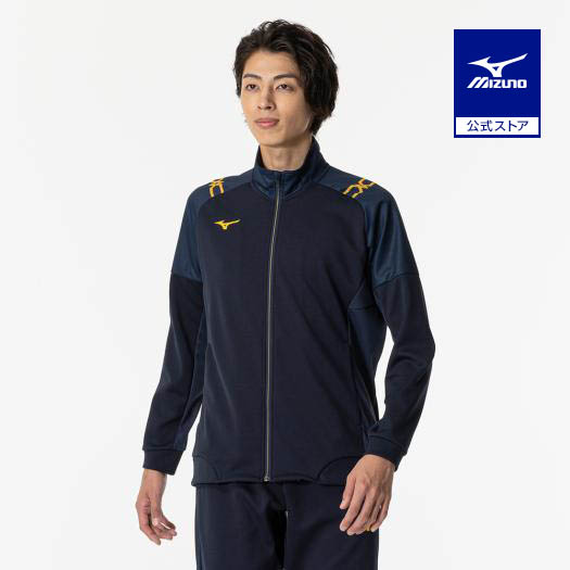  Mizuno официальный soft dry вязаный hybrid жакет мужской платье темно-синий клиренс 
