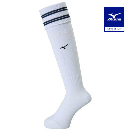  Mizuno официальный Mizuno футбол чулки 21-23cm унисекс белый × платье темно-синий 