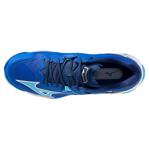  Mizuno официальный ue-b подсветка Z8 волейбол унисекс голубой × белый × темно-синий волейбол обувь . покупка 