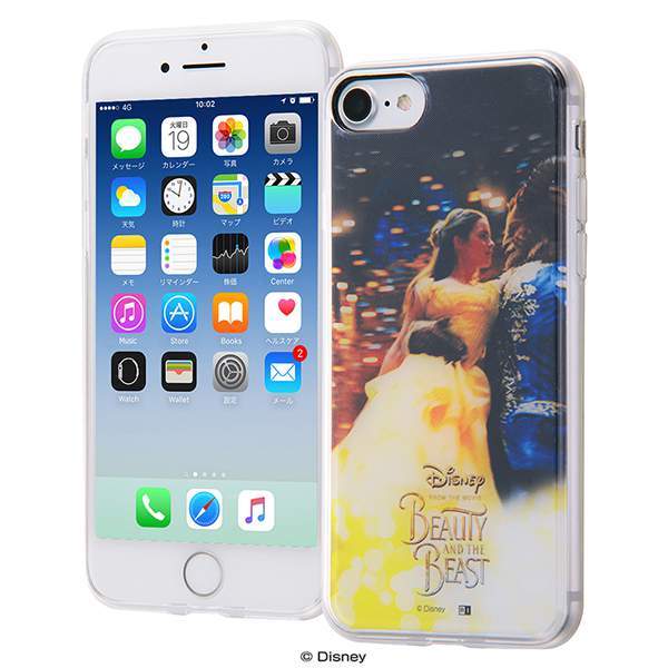 ingrem iPhone 8/7用 TPUケース 背面パネルセット 美女と野獣13 IJ-DP7TP/BL013 iPhone用ケースの商品画像