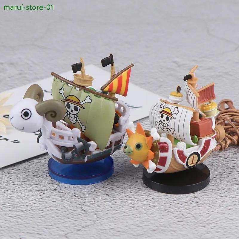  One-piece boat figure model toy lovely Mini boat sau The ndo Sunny number Sunny number sea . boat rufiONE PIECE assembly overseas edition 