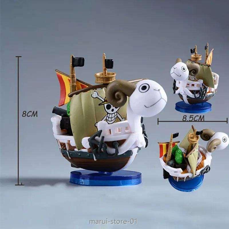  One-piece boat figure model toy lovely Mini boat sau The ndo Sunny number Sunny number sea . boat rufiONE PIECE assembly overseas edition 