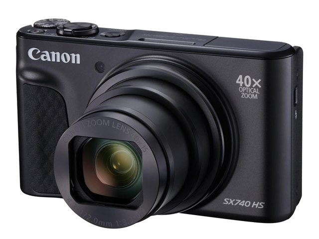 キヤノン PowerShot SX740 HS （ブラック） PowerShot コンパクトデジタルカメラ本体の商品画像