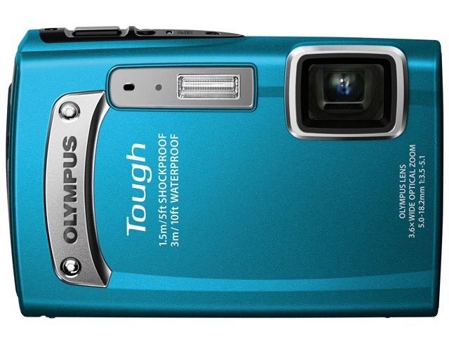 オリンパス OLYMPUS Tough TG-320（ブルー） コンパクトデジタルカメラ本体の商品画像