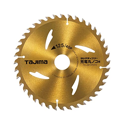 tajima(Tajima) Tipsaw зарядка круг noko для 125mm×40P TC-JM12540