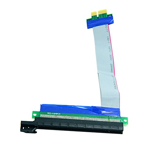 ChenYang PCI-E Express 1x from 16x enhancing Flex cable extension converter riser card adaptor 20cm