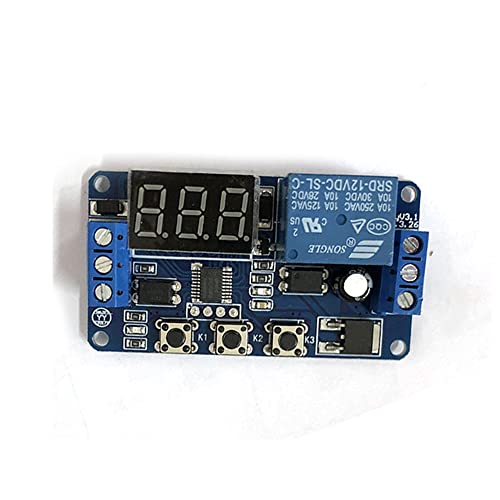 GOODCHI auto me-shon relay digital Delay timer DC 12V LED display timer switch module relay module Smart Home 