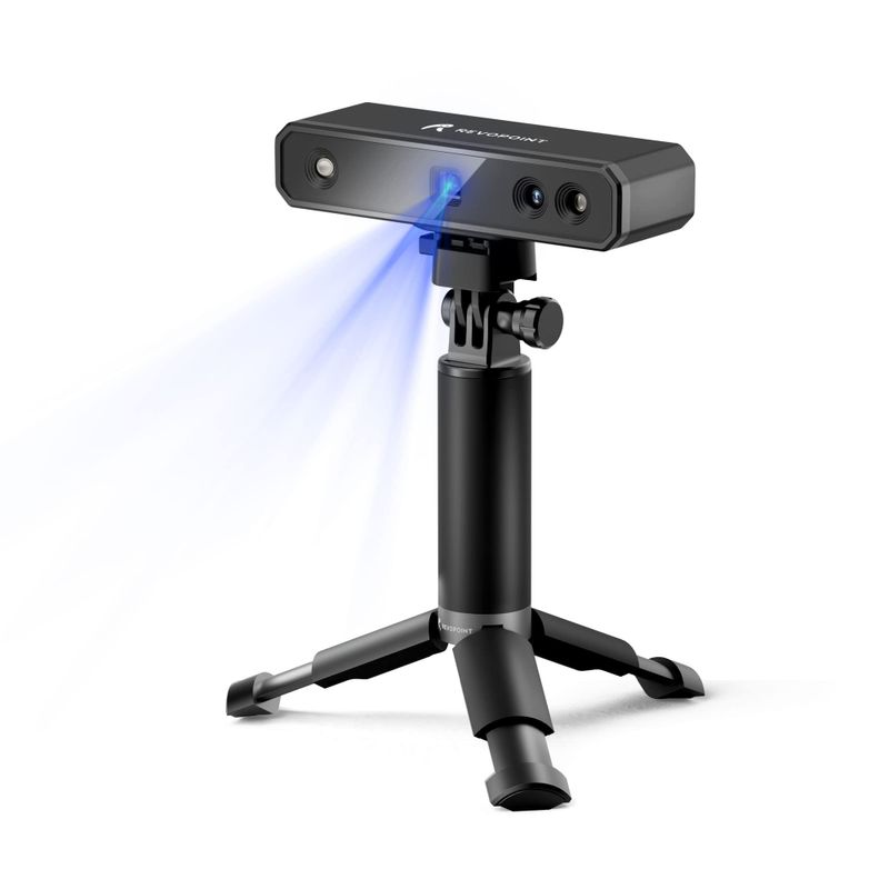 Revopoint MINI голубой свет 3D сканер стандартный комплект 0.02mm супер высокая точность 10fps 3Dmote кольцо бизнес Revell li