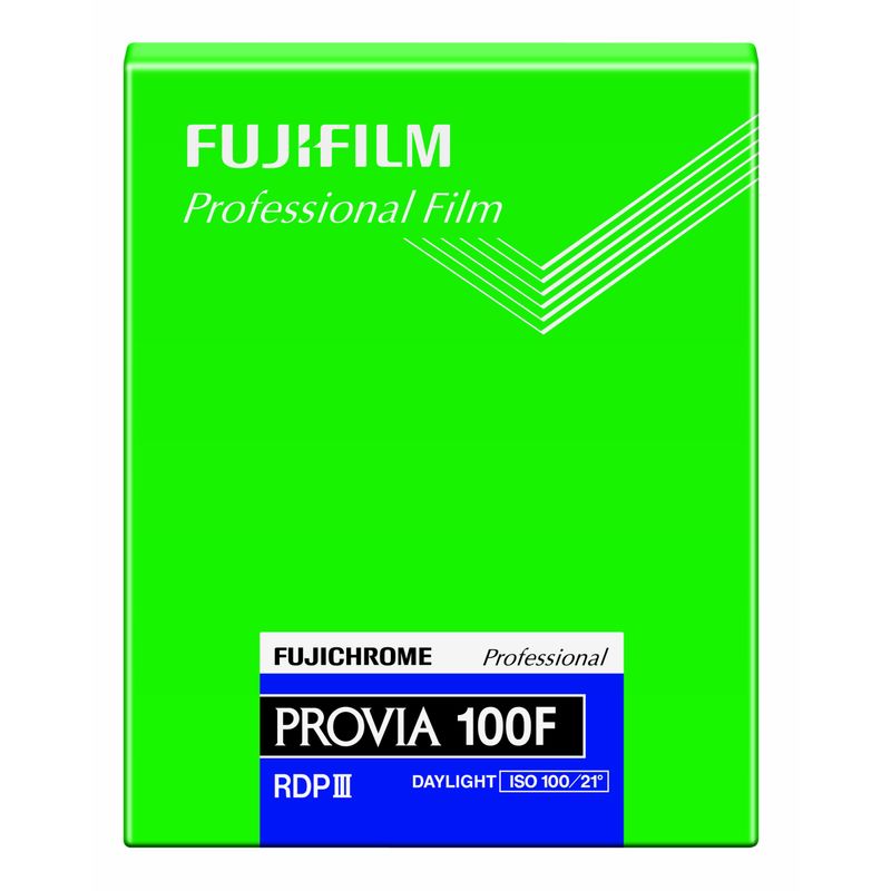 FUJIFILMli bar monkey film Fuji chrome PROVIA 100F seat 20 sheets CUT PROVIA100F NP 4X5 20