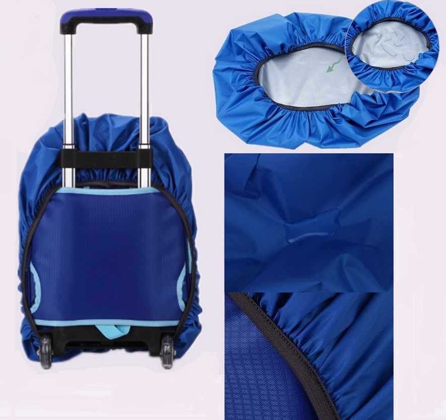  водонепроницаемый альпинизм рюкзак покрытие Day Pack рюкзак дождь сумка дождевик легкий дорожная сумка чемодан нейлон пыленепроницаемый велосипед корзина задний покрытие 