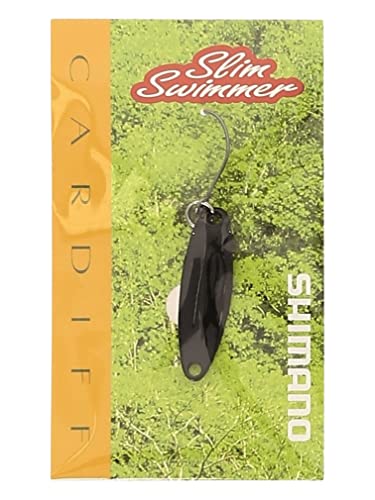  Shimano (SHIMANO) cardigan .f Area spoon slim acid ma-1.5g TR-0018 12S black 972286 lure 