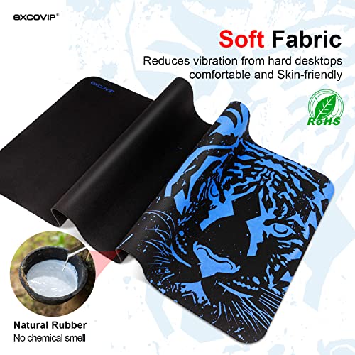 EXCO mouse pad large 700*300mm,ge-ming office optimum waterproof / fatigue reduction / washing with water slip prevention durability . is good FPS game stylish,o