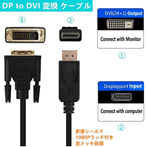 Displayport DVI изменение кабель 1.8m DVI кабель DP кабель DVI интерфейс DVI-D 24+1 внутренности 1080P полный -